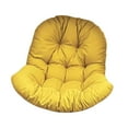 thumbnail image 2 of Cojín para silla de columpio, grueso y cómodo, para porche Amarillo, 2 of 8