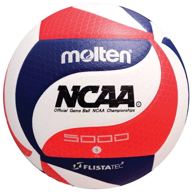 Voleibol Molten FLISTATEC oficial de la NCAA para hombre, rojo/blanco/azul
