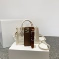 thumbnail image 1 of Bolsa cruzado transparente de PVC para mujer, de mano transparentes (beige) Ehuebsd Para Estrenar, 1 of 9