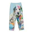 thumbnail image 4 of Fotbe A Funny Little Dalmatian Puppy Women's Pajama Pants,Sleepwear Pants,Pj Bottoms Drawstring And Pockets-X-Large, 4 of 9