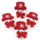 thumbnail image 3 of 10PCS Merry Christmas Ornament plush snowman accessory Craft New Year DIY Santa Claus Pendants Home Furnishing Tree Decoration, 3 of 5