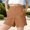 Orange, variant on Dressy Shorts for Women Only Moment Shorts for Women Cotton and Linen Soft High Waist Shorts for Home,Summer with Pockets, Travel and Beach Vacation Light Blue,L