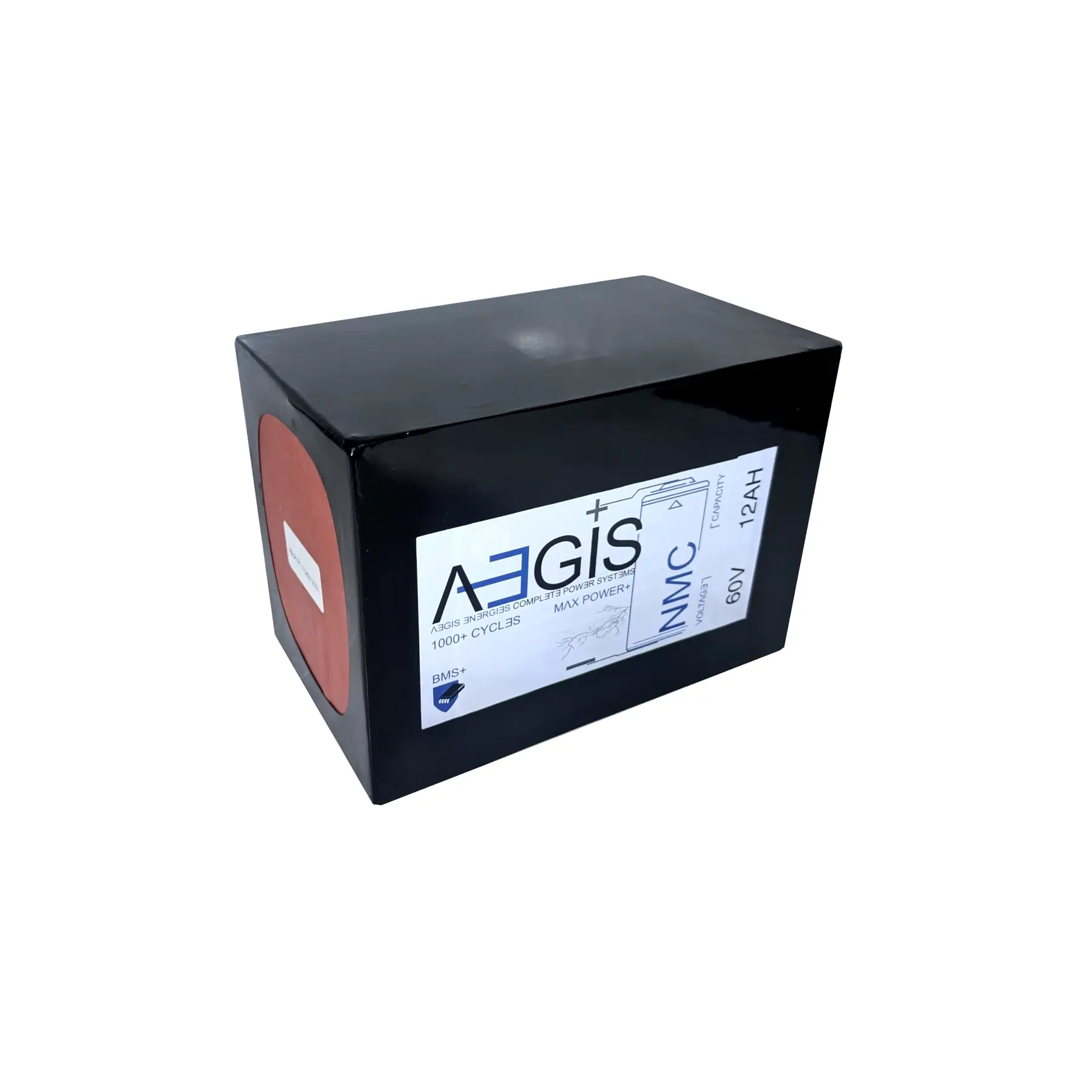Aegis Battery 60V 12Ah Lithium Battery - NMC Deep Cycle Lithium-ion