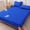 Blue, variant on Waterproof Quilted Mattress Protector, Ultra-Soft Fitted Mattress Pad with Deep Pockets, Breathable Cover for Bedroom & Dorm ,Black