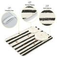 thumbnail image 3 of Yayeee Dish Drying Mat for Kitchen Counter 16"x18" Microfiber Absorbent Pad, Black Stripes, 3 of 7