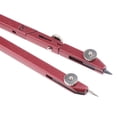 thumbnail image 3 of Rongfmy Alloy Compass For Geometry Math Drawing Drafting Schools Office Stationery, 3 of 7