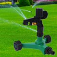 thumbnail image 4 of Irrigation Sprinkler, Female Thread Rocking Arm Sprinkler with Wheeled Base for Garden Lawn Irrigation System, 4 of 7