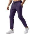 thumbnail image 2 of Men's Track Pants - Comfortable Breathable Sweatpants with Pockets and Elastic Waistband for Home & Lounge, 2 of 7