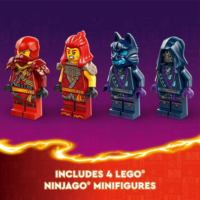 LEGO NINJAGO Kai s Source Dragon Battle Adventure Playset with Buildable Model and 4 Posable Ninja Action Figures Toddler Ninja Toy Ninja Gift Idea for Kids Boys and Girls Ages 4 and Up