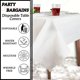 thumbnail image 2 of Manteles desechables PARTY BARGAINS 54 x 108 cm, 3 capas, 2 of 7