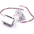 thumbnail image 3 of 1pcs Mini Drawer Door Tongue Down Electric Lock Assembly Solenoid DC 12V Slim Design Lock, 27X28X18mm, 3 of 5