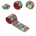 thumbnail image 6 of yotijay Christmas Ribbon Decoration Christmas Peppermint Ribbon Multipurpose Fashionable A, 6 of 9