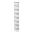 thumbnail image 4 of Furinno ECON 8-Tier Corner Shelf Bookcase in Bookshelf in White, 4 of 6