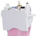 thumbnail image 6 of LIYJTK Miniature Towel Rack Dollhouse Accessories with perfume Bottles, Wood Pink, 6 of 7