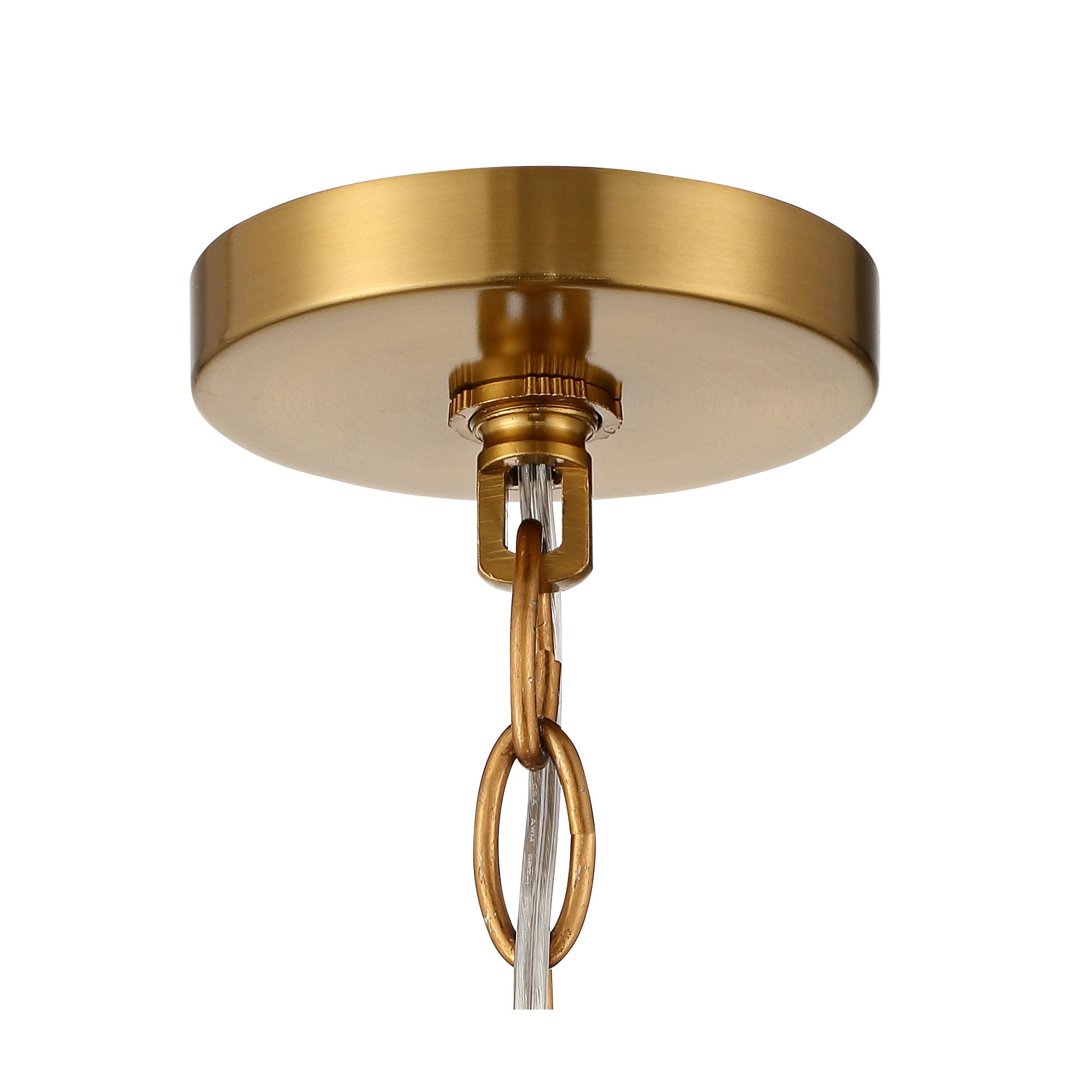 Vienna Full Spectrum Luxum Burnished Brass Chandelier 23 1/2" Wide Modern Tiered Crystal 8-Light Fixture for Dining Room House Foyer Kitchen Island