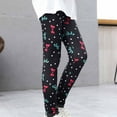 thumbnail image 2 of IROINNID 2-11 Years Girl's Elastic Pants Printed Brushed Casual Leggings, 2 of 6