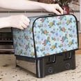 thumbnail image 7 of Daiia Colorful Sea Turtle Pattern 2 slice Toaster Cover, Toaster Appliance Dust-proof Cover For Kitchen Small Appliance Dust Cover and Fingerprint Protection, 7 of 7
