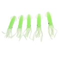 thumbnail image 3 of 6x de Faldas de Calamar con Brillo Suave, Señuelo de Calamar Artificial, Aparejos de Pesca, Herramienta Maravillosa para de 6 piezas, 3 of 6