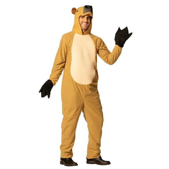 Imposta Costumes Capybara Halloween Costume, Brown, Adult One Size, R1406-OS