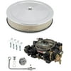Edelbrock 14063 Performer 600 CFM Elect. Carb/Air/Fuel Kit, Black