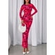 thumbnail image 3 of Vestido PRETTYGARDEN 2025 de manga larga ajustado con fruncido XXL, 3 of 8