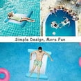 thumbnail image 3 of Inflatable Pool Mattress, Pool Hammock, 4-in-1 Floating Hammock, Inflatable Float Reclining Pool Water Hammock Multi Purpose Foldable Floating Portabl, 3 of 5