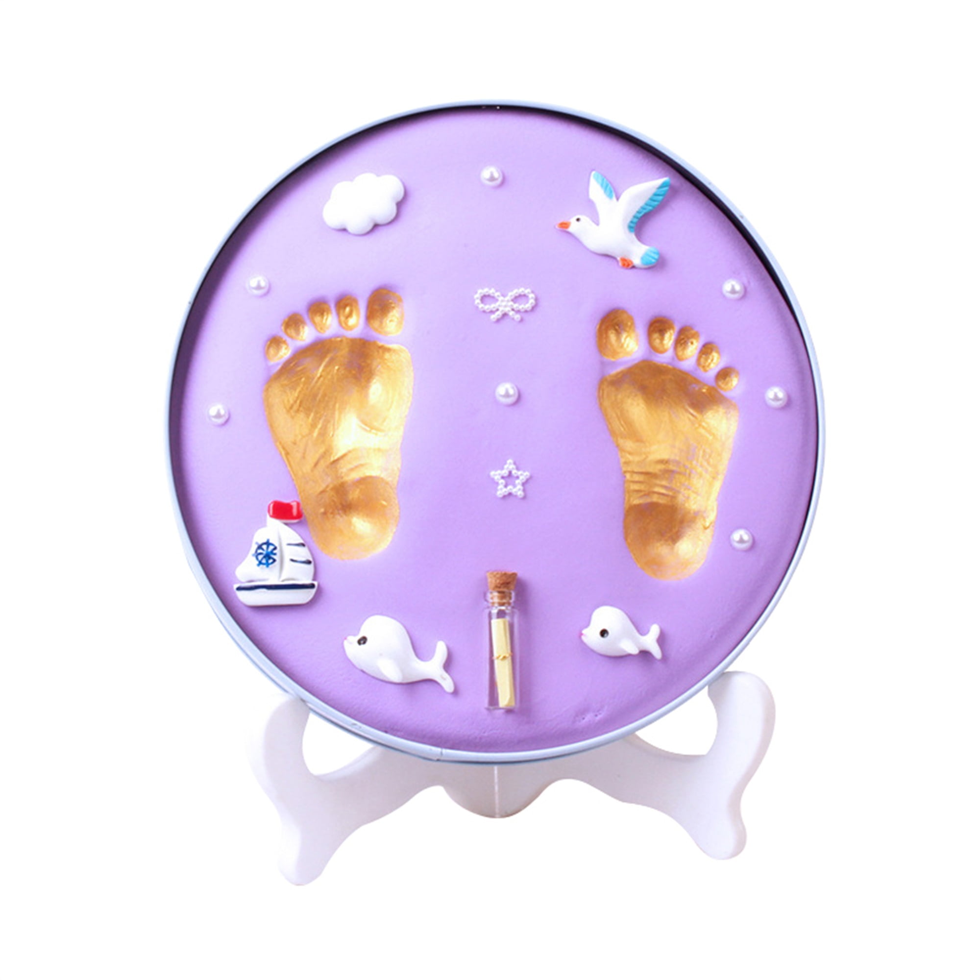 LSFYSZD Baby Footprint and Handprint Kits Imprint Impression Keepsake