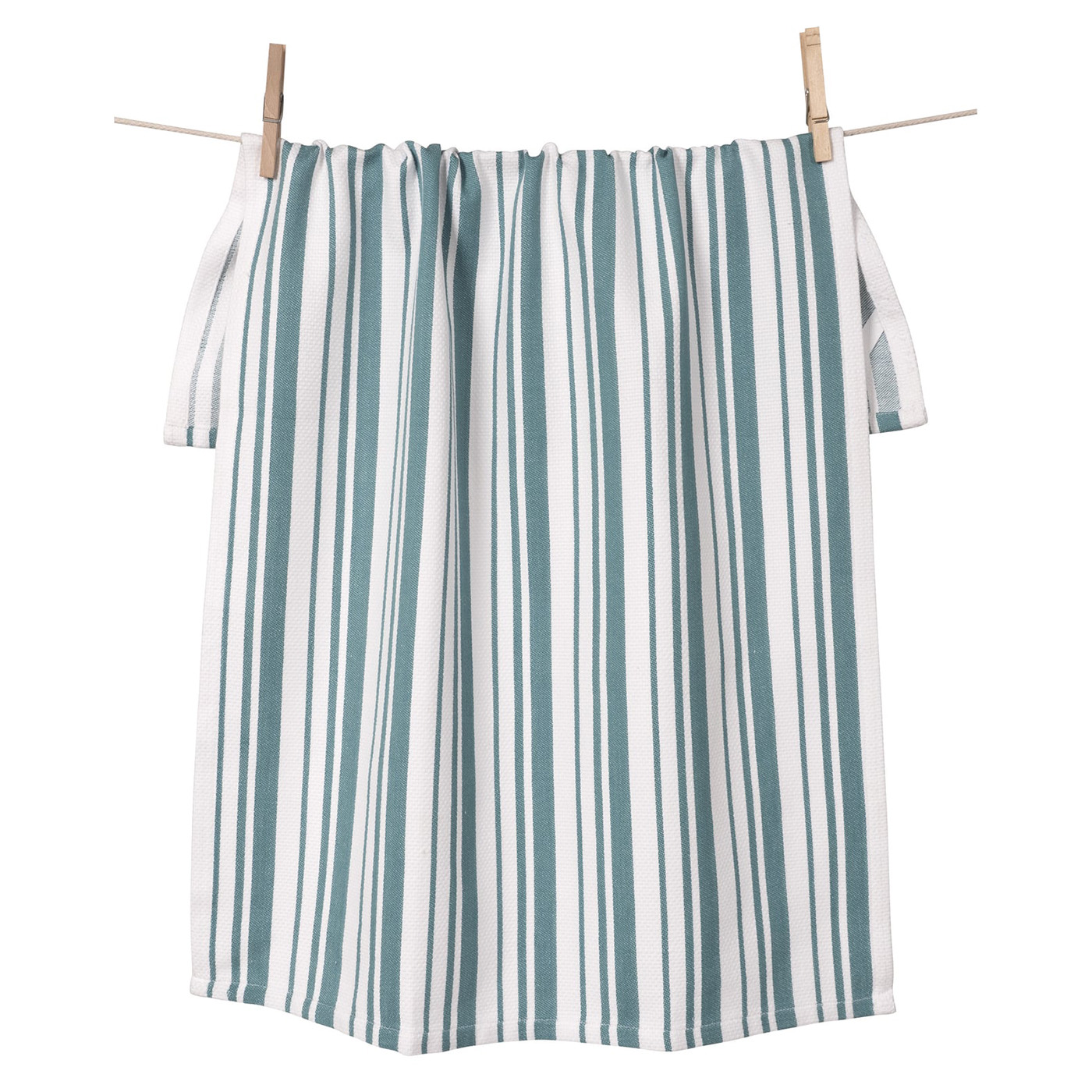 100/% Cotton KAF Home Basketweave Oversized Kitchen Towel Teal