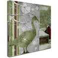 thumbnail image 2 of Trademark Fine Art "Country Xmas Duck" Canvas Art by Color Bakery, 2 of 3