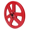 thumbnail image 1 of 1 / 4 7 Inch Empty Tape Reel, 6 Holes Open Reel Audio Takeup Reel, Universal Open Reel Sound Tape Empty Reel for Reel to Reel Tape Players, for  Studer Opening Machine, 1 of 7