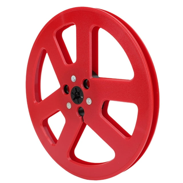 1 / 4 7 Inch Empty Tape Reel, 6 Holes Open Reel Audio Takeup Reel, Universal Open Reel Sound Tape Empty Reel for Reel to Reel Tape Players, for Studer Opening Machine