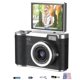 thumbnail image 1 of 4K Foldable Flip Screen Camera, Portable Vlogging Digital Camera for Travel, HD 48MP 8X Zoom Anti-Shake, 1 of 5