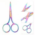thumbnail image 3 of Unique Bargains 1 Pc Women Embroidery Scissors Grooming Scissors For Bathroom Assorted Color Stainless Steel, 3 of 4