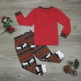 thumbnail image 4 of TAIAOJING Toddler Baby Boy Girl Outfit Fall Winter Little Christmas Pajamas Sets For Cotton Print Sleepwear Long Sleeve 2 Pcs Kids Clothes Outfits 4-5 Years, 4 of 7