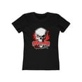 thumbnail image 2 of Screamer Funny Halloween Tshirts Women Evil Skeleton Womens Halloween Shirts Halloween Clothes for Women, 2 of 6