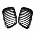 thumbnail image 2 of Riwcyla 2Pcs Front Hood Kidney Grille Racing Grille Replacement for 3,Series E46 4,Door 1998,2001 , perfect for daily use, outdoor activities, travel & casual occasions, 2 of 6