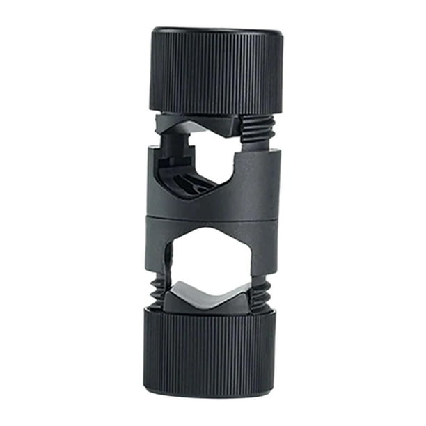 Soporte para flash DSLR, mango central, adaptador de eje, clip para cámara móvil, trípode Negro