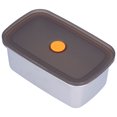 thumbnail image 2 of Caja de almacenamiento de alimentos, contenedor de frutas de acero inoxidable de calidad alimentaria, caja de almacenamiento Bento para Picnic, Camping al aire libre, 1000ml, 2 of 8