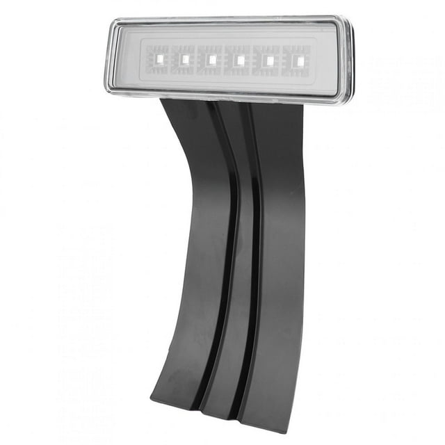 Tercera luz de freno LED de alto nivel con lente transparente apta para Jeep Wrangler JK 2/4 puertas 2007 - 2018 Jadeshay A