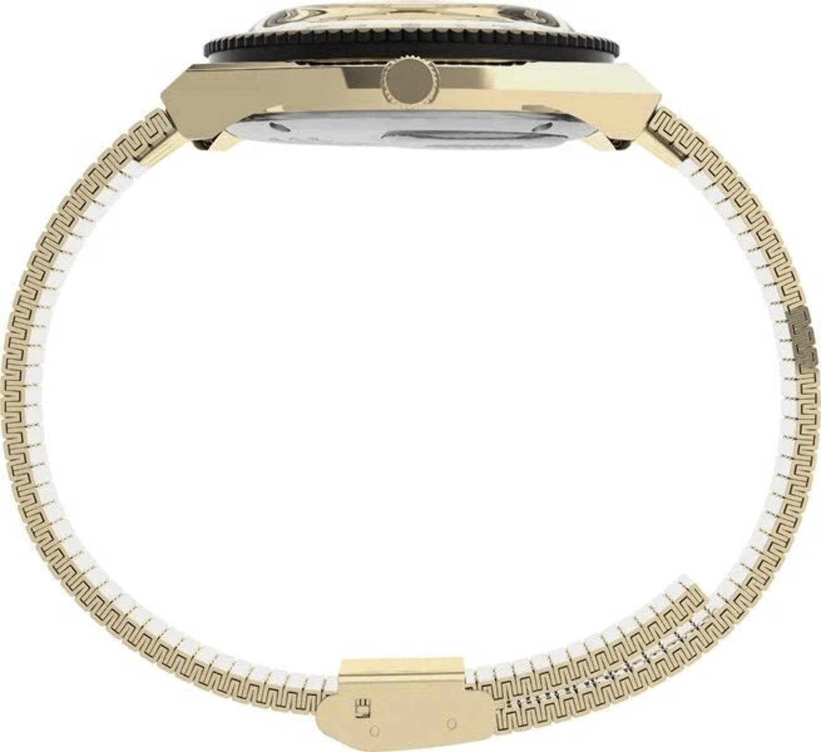 Q Timex TW2U95800 Women's Analog Watch Gold-Tone Steel Bracelet