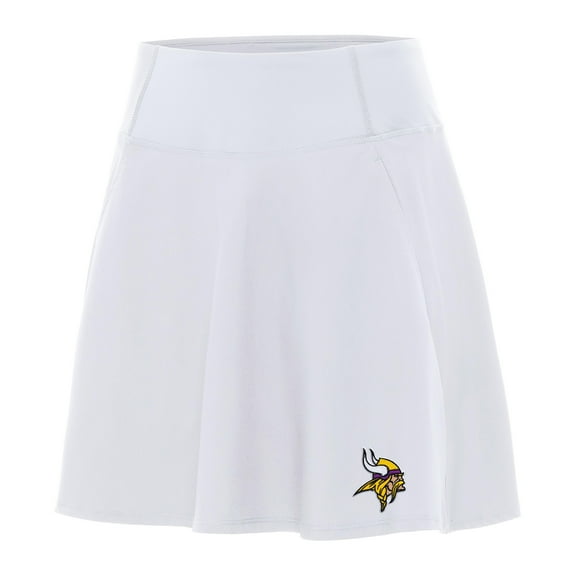 Women's Antigua White Minnesota Vikings Chip Skort