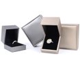 thumbnail image 5 of Biplut Faux Leather Pendant Ring Display Box Bracelet Necklace Jewelry Storage Case (Date Red Ring Box), 5 of 13