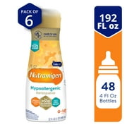 Nutramigen Hypoallergenic Baby Formula,Lactose Free,Colic Relief from Cow's Milk AllergyStarts in 24 Hours, Brain Building Omega-3 DHAfor Immune Support, 32 FL Oz (6 Count)