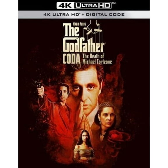 The Godfather: Part III - Coda The Death of Michael Corleone (4K Ultra HD   Digital Copy)