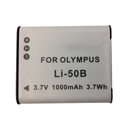 Olympus Stylus Tough TG-870 repl. Digital Camera Battery - Li-ion 3.7V 1000mAh