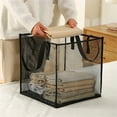 thumbnail image 7 of Mesh Laundry Baskets, 13 Inch Collapsible Laundry Cloth Baskets with Handles, Dirty Cloth Basket, Easy to Open, Portable Bag for Laundry Storage, Kids Toy, College Dorm or Travel, 7 of 7