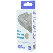 (3 pack) Kidkusion Clear Corner Guards for Sharp Corners of Tables, Furniture, 4 CT, Clear, Toddler
