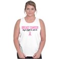 thumbnail image 5 of Breast Cancer Say It Fight It Cure It Tank Top Tee Shirt Women Brisco Brands S, 5 of 6