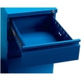 thumbnail image 3 of Hirsh 20-inch Deep Metal Mobile Pedestal File 3-Drawer Box/Box/File Classic Blue, 3 of 8