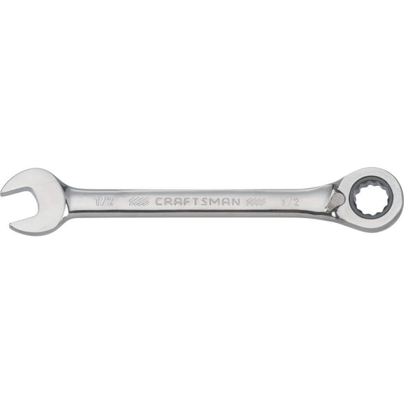 CRAFTSMAN Ratcheting Wrench, SAE, Reversible, 1/2-Inch, 72-Tooth, 12-Point (CMMT42415) 1/2"